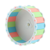 Maxbell Maxbell 1 Pc Small Pet Exercise Running Wheel Silent Quiet Spinner Roller Multicolor