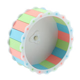 Maxbell Maxbell 1 Pc Small Pet Exercise Running Wheel Silent Quiet Spinner Roller Multicolor