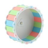 Maxbell Maxbell 1 Pc Small Pet Exercise Running Wheel Silent Quiet Spinner Roller Multicolor