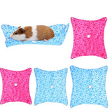 Maxbell Maxbell 1 Pc Small Pet Animal Chinchilla Hamster Wear-resistant Suede Hammock Pink S