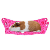 Maxbell Maxbell 1 Pc Small Pet Animal Chinchilla Hamster Wear-resistant Suede Hammock Pink S