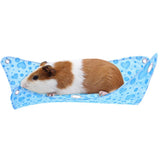 Maxbell Maxbell 1 Pc Small Pet Animal Chinchilla Hamster Wear-resistant Suede Hammock Blue L