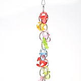 Maxbell Maxbell Parrot Acrylic Pacifier Bites Toy Chew Bites Gnawing Hanging String Toys