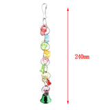 Maxbell Maxbell Parrot Acrylic Pacifier Bites Toy Chew Bites Gnawing Hanging String Toys