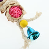 Maxbell Maxbell Bird Bite Rattan Ball Toy Pendant Hanging Ball Chew Toys Cage Accessories