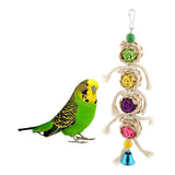 Maxbell Maxbell Bird Bite Rattan Ball Toy Pendant Hanging Ball Chew Toys Cage Accessories