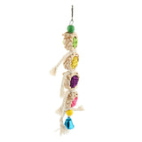 Maxbell Maxbell Bird Bite Rattan Ball Toy Pendant Hanging Ball Chew Toys Cage Accessories