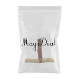 Maxbell Maxbell Bird Parrot Natural Handmade Brown Rope Stand S