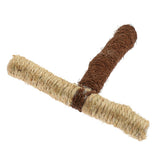 Maxbell Maxbell Bird Parrot Natural Handmade Brown Rope Stand S