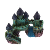 Maxbell Maxbell Aquarium Landscape Antique Castle Cave Ancient Castle Tower  Ornament Type B