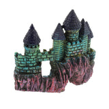 Maxbell Maxbell Aquarium Landscape Antique Castle Cave Ancient Castle Tower  Ornament Type B