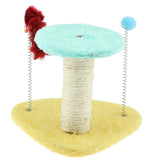 Maxbell Maxbell 1 Pc Two-layer Sisal Spring Cat Climbing Structure Cat Claw Scratching Toy