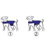 Maxbell Maxbell Dog Anxiety Jacket Calming Vests Dog Anxiety Calming Wrap for Pet Dog Blue M