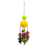 Maxbell Maxbell Parrot Hanging Toys Colorful Ball Block Pet Bird Bite Chewing Toy Style 2