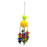 Maxbell Maxbell Parrot Hanging Toys Colorful Ball Block Pet Bird Bite Chewing Toy Style 2