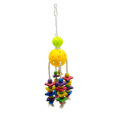 Maxbell Maxbell Parrot Hanging Toys Colorful Ball Block Pet Bird Bite Chewing Toy Style 2