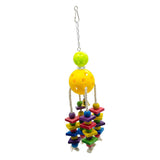 Maxbell Maxbell Parrot Hanging Toys Colorful Ball Block Pet Bird Bite Chewing Toy Style 2