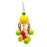 Maxbell Maxbell Parrot Hanging Toys Colorful Ball Block Pet Bird Bite Chewing Toy Style 3