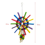 Maxbell Maxbell Parrot Chewing Toy Ferris Wheel Decorative Bird Cage Hanging Toy