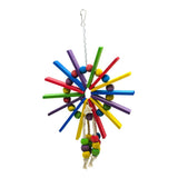 Maxbell Maxbell Parrot Chewing Toy Ferris Wheel Decorative Bird Cage Hanging Toy