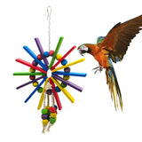 Maxbell Maxbell Parrot Chewing Toy Ferris Wheel Decorative Bird Cage Hanging Toy