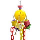 Maxbell Maxbell Parrot Hanging Toys Colorful Ball Block Pet Bird Bite Chewing Toy Style 4