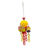 Maxbell Maxbell Parrot Hanging Toys Colorful Ball Block Pet Bird Bite Chewing Toy Style 4