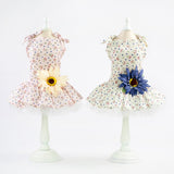 Maxbell Maxbell 1 Pc Puppy Dog Princess Dress Wedding Clothe Small Dog Summer Skirt Yellow S