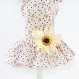 Maxbell Maxbell 1 Pc Puppy Dog Princess Dress Wedding Clothe Small Dog Summer Skirt Yellow S