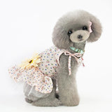 Maxbell Maxbell 1 Pc Puppy Dog Princess Dress Wedding Clothe Small Dog Summer Skirt Yellow S