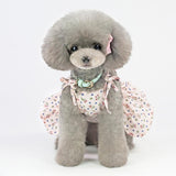Maxbell Maxbell 1 Pc Puppy Dog Princess Dress Wedding Clothe Small Dog Summer Skirt Yellow S