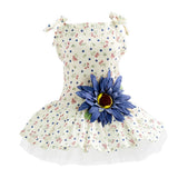 Maxbell Maxbell 1 Pc Puppy Dog Princess Dress Wedding Clothe Small Dog Summer Skirt Blue S