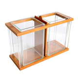 Maxbell Maxbell Creative Aquarium Fish Tank Ecological Fish Tank for Home or Office