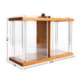 Maxbell Maxbell Creative Aquarium Fish Tank Ecological Fish Tank for Home or Office
