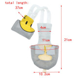 Maxbell Maxbell Breathable Birds Diaper Wrap Urine Pad for Parrot Adjustable Parrot Nappy L