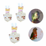 Maxbell Maxbell Bird Clothes Parrot Diaper Napkin Pants Suit Cockatiel Parakeet Parakeet S