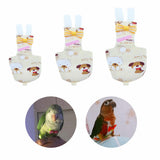 Maxbell Maxbell Bird Clothes Parrot Diaper Napkin Pants Suit Cockatiel Parakeet Parakeet S