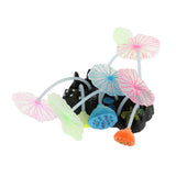Maxbell Maxbell Glowing Effect Artificial Plant for Fish Tank Aquarium Ornament  Type 2