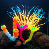 Maxbell Maxbell Aquarium Luminous Simulation Water Grass Coral Water Weeds Ornament 2