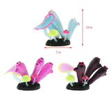Maxbell Maxbell Aquarium Artificial Coral Fish Tank Landscape Decor for Aquarium Blue