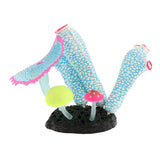 Maxbell Maxbell Aquarium Artificial Coral Fish Tank Landscape Decor for Aquarium Blue