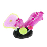 Maxbell Maxbell Aquarium Artificial Coral Fish Tank Landscape Decor for Aquarium Pink