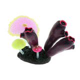 Maxbell Maxbell Aquarium Artificial Coral Fish Tank Landscape Decor for Aquarium Red Black