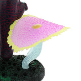 Maxbell Maxbell Aquarium Artificial Coral Fish Tank Landscape Decor for Aquarium Red Black