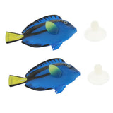 Maxbell Maxbell Luminous Simulation Fish Aquarium Glow Decoration Artificial Fishes Blue