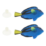 Maxbell Maxbell Luminous Simulation Fish Aquarium Glow Decoration Artificial Fishes Blue
