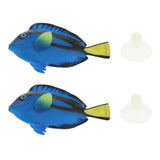 Maxbell Maxbell Luminous Simulation Fish Aquarium Glow Decoration Artificial Fishes Blue