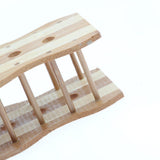 Maxbell Maxbell Hamster Wooden Rack Feeder Hay Grass Nest Holder for Rabbit Guinea Pig Mice