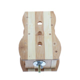 Maxbell Maxbell Hamster Wooden Rack Feeder Hay Grass Nest Holder for Rabbit Guinea Pig Mice