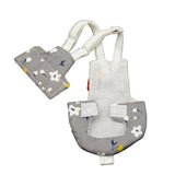 Maxbell Maxbell Parrot Nappies Pocket Cloth Diaper Bird Pee Pad Flowers Dot Gray for Bird M